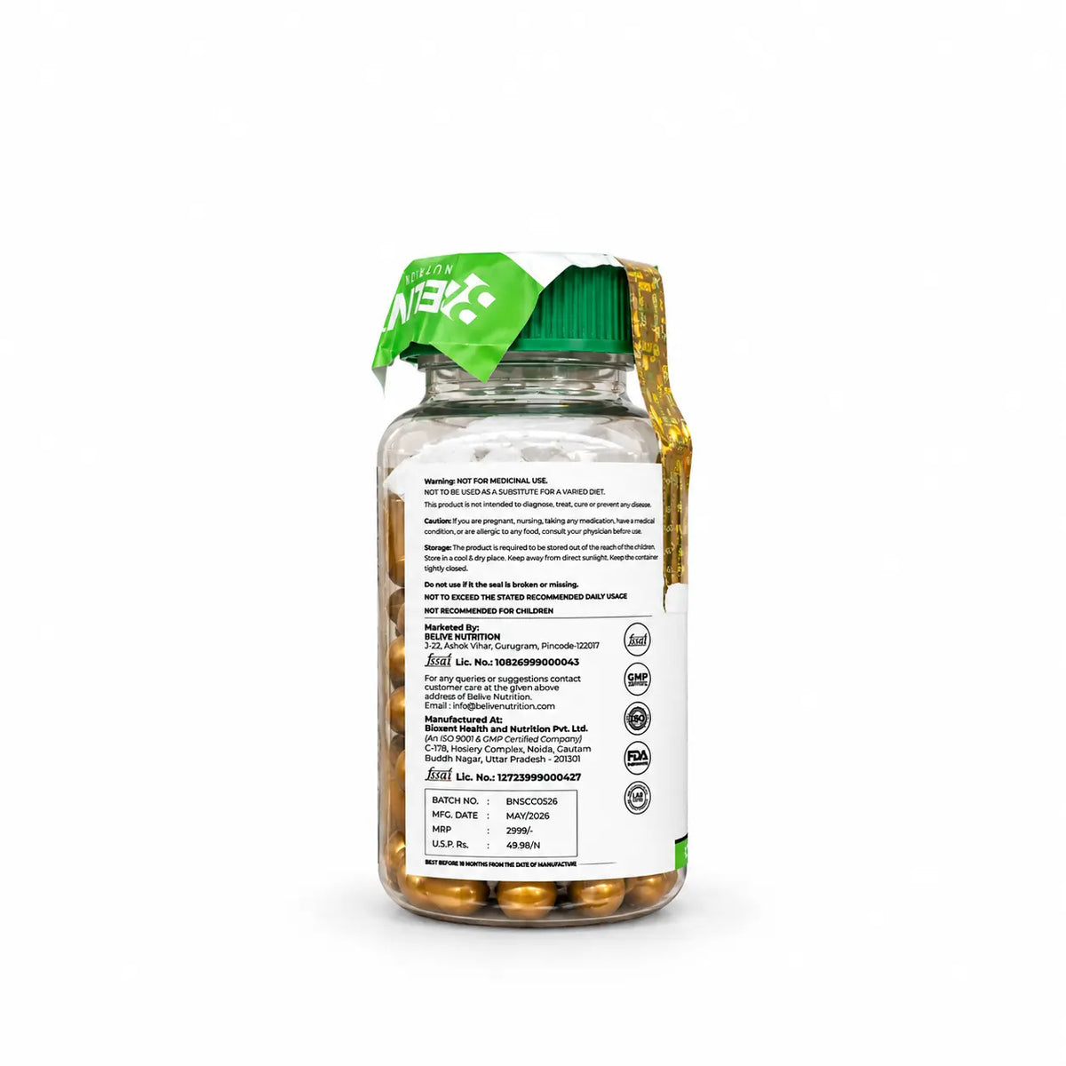 Belive Performance & Stamina Booster combo