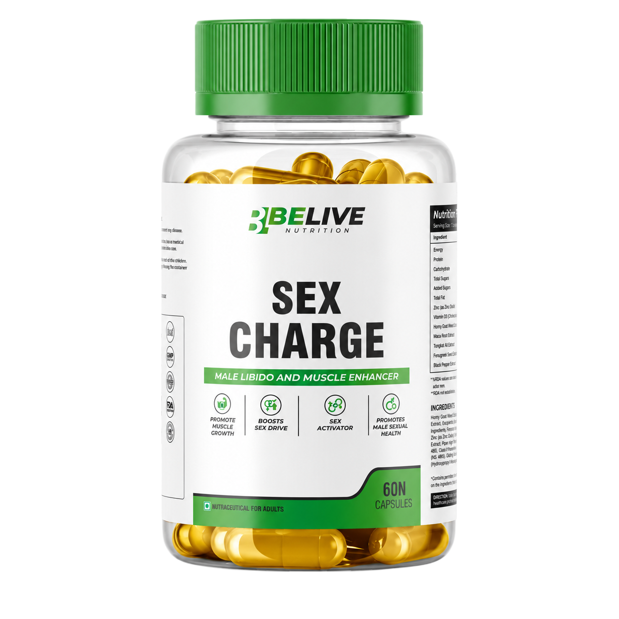 BELIVE SEX CHARGE - Belivenutrition